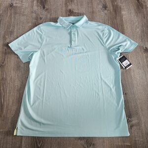 NWT Champion C9 Short Sleeve Polo Golf Shirt Mens Size XL Extra Large Light Blue